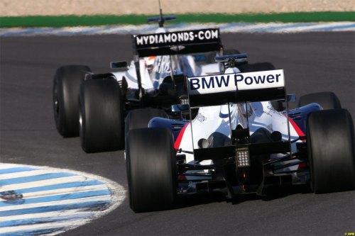 Fans may see much more overtaking in 2009 thanks to the new look of F1 cars.